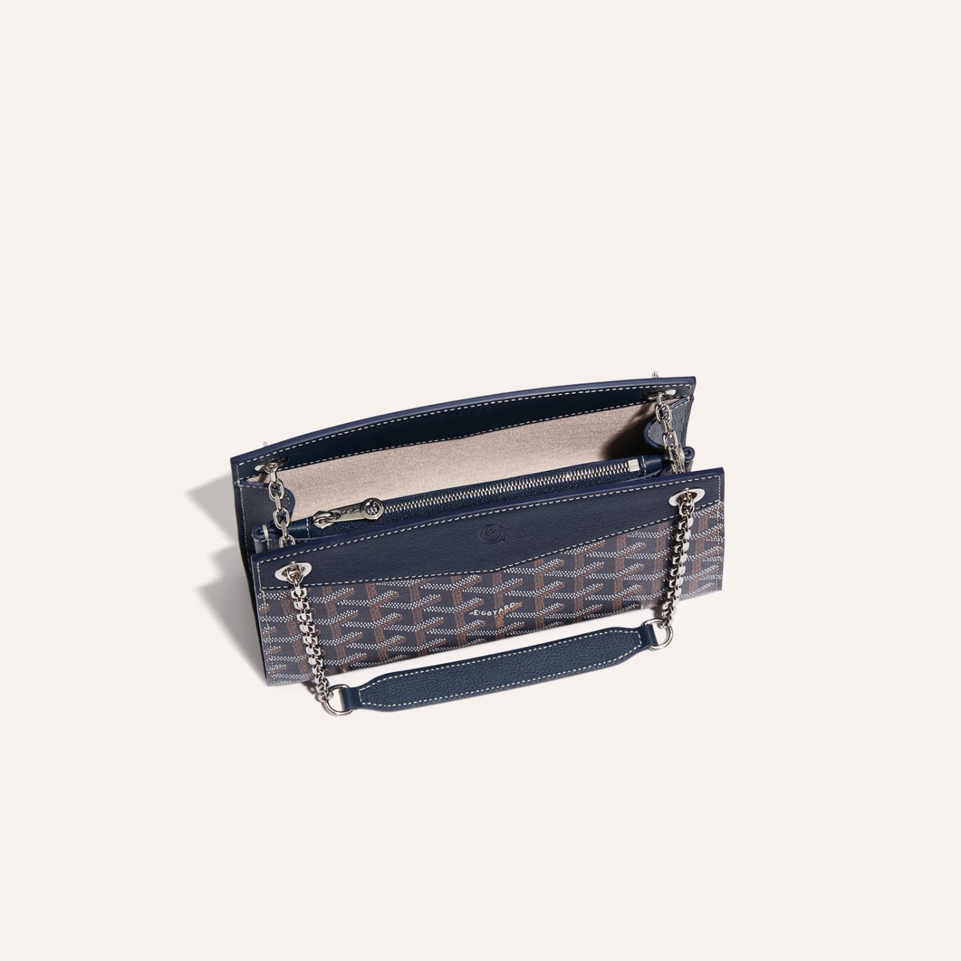Goyard Rouette Structure Mini Bag Navy Blue - Image 4